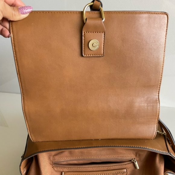 Aldo Light Brown Satchel Handbag and Crossbody Bag - Picture 10 of 12